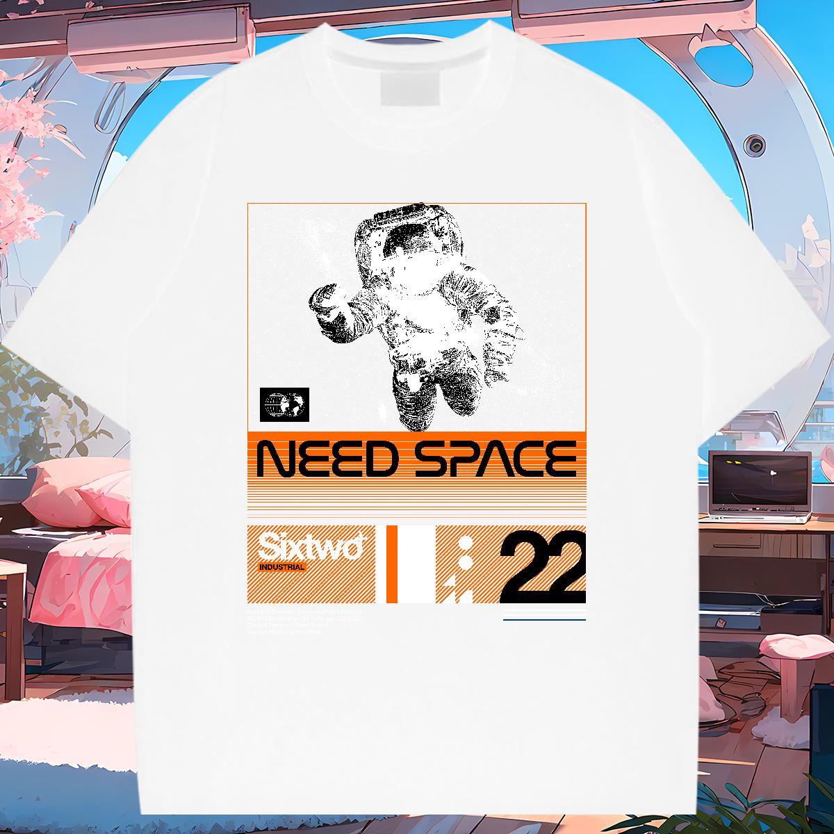 T Shirt For Man 230g 100% Cotton universe Spring Summer O-Neck Short Sleeve Customized Print Men Clothes T-Shirt New Arrival Soft Top Tees