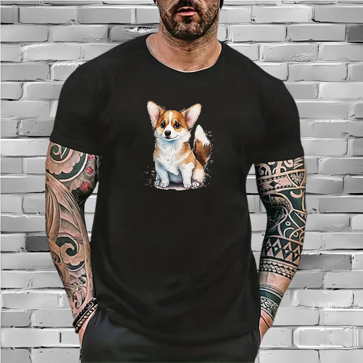 Brand Mens T Shirts 230g Cotton Street Wear Tees Shirts Breathable Crew Neck High Quality Men Tees DIY Printed