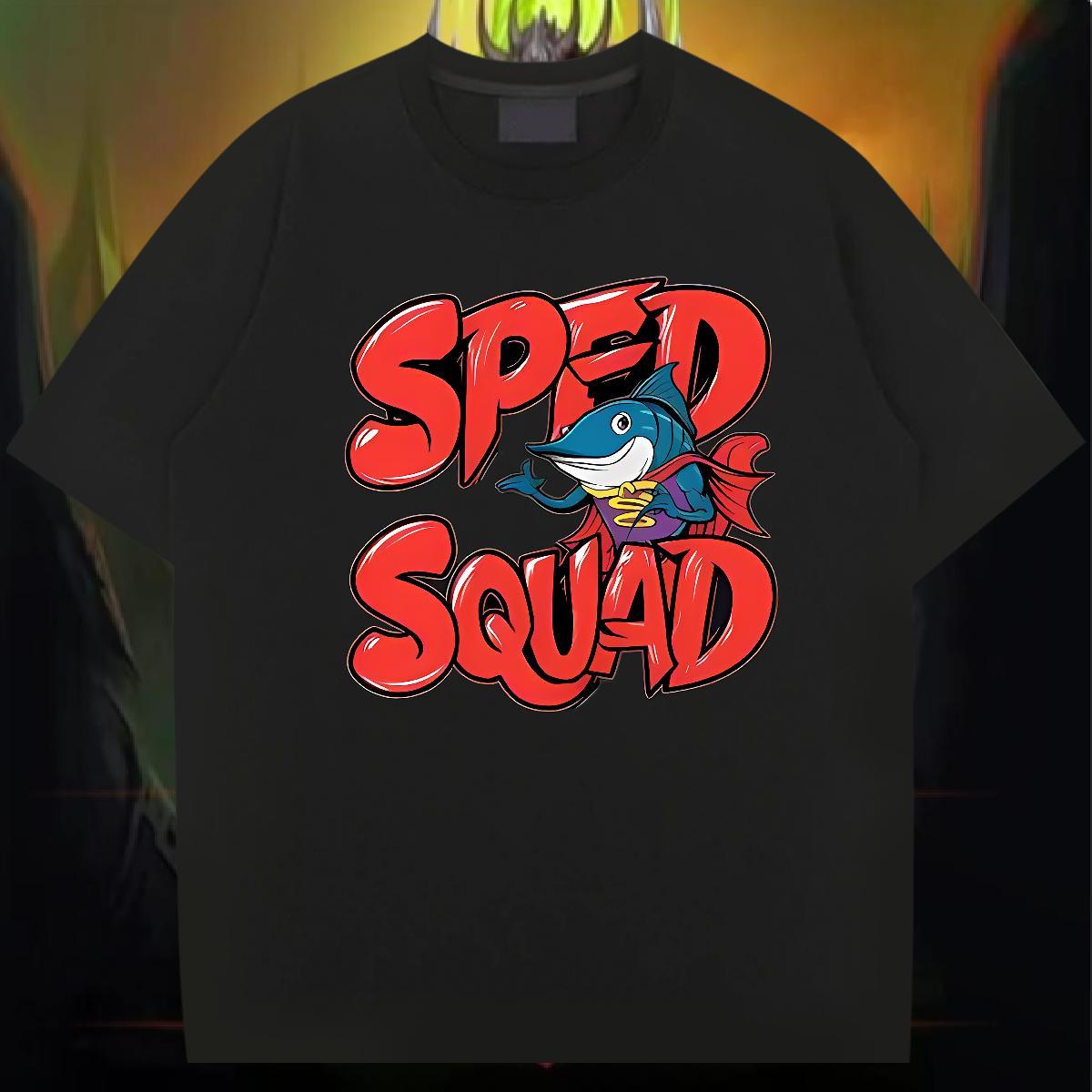 2024 Summer T Shirt For Man 230g 100% Cotton shark Street Wear Tops Breathable High Quality Couples T Shirts Custom Big Size