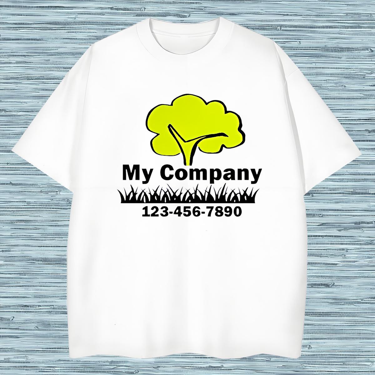 T-Shirts for Men 230g Cotton tree Daily Outfit Round Neck Short Sleeve DIY Printed Tshirt for Man Woman Stylist High Quality Wear