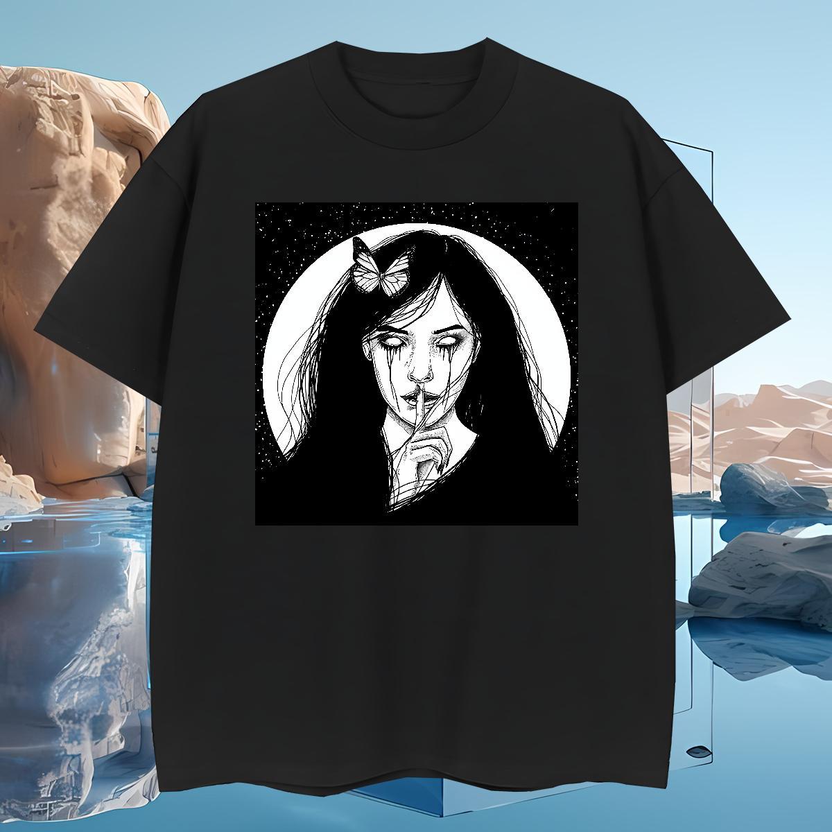 Men T Shirts 230g Pure Cotton nun Sport Crew Neck Custom Printed Mens Tshirts Classic Casual High Quality Clothes