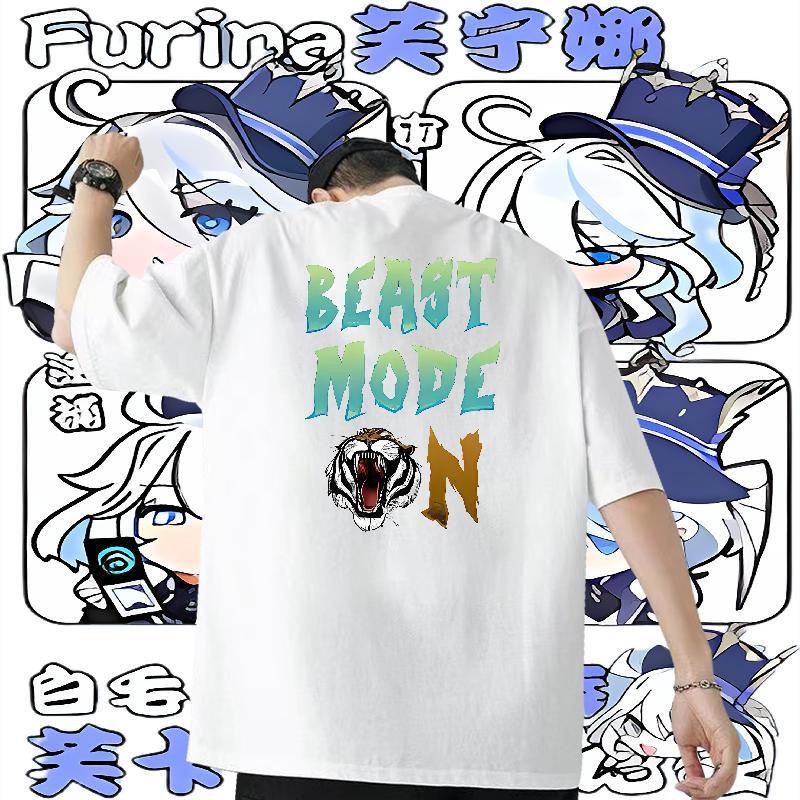 Fashion T-Shirts 100% Cotton 230g Daily Outfit Tops Tees O-Neck Short Sleeve Soft Men Tshirts White Plus Size