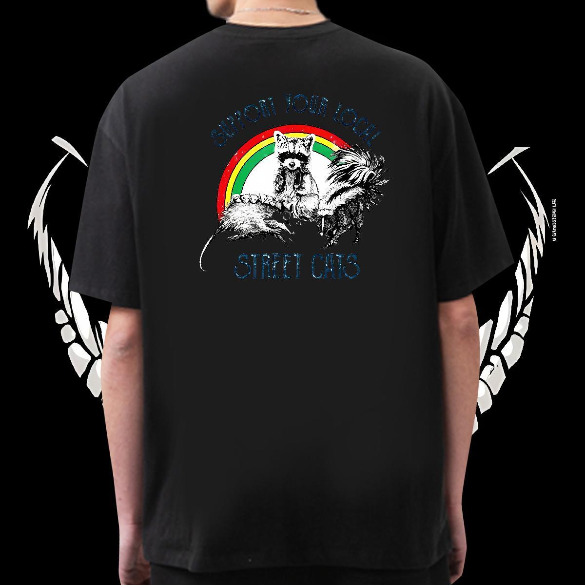 Fashion New T-Shirts 230g Pure Cotton cute Spring Summer Wear Breathable Short Sleeve Classic Men Tshirts Plus Size Cartoon