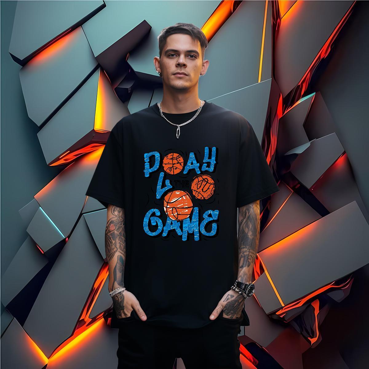 DIY T Shirt For Man painting Polos 230g Cotton Street Wear Unisex Custom Print Plus Size Pure Cotton Men Tshirts