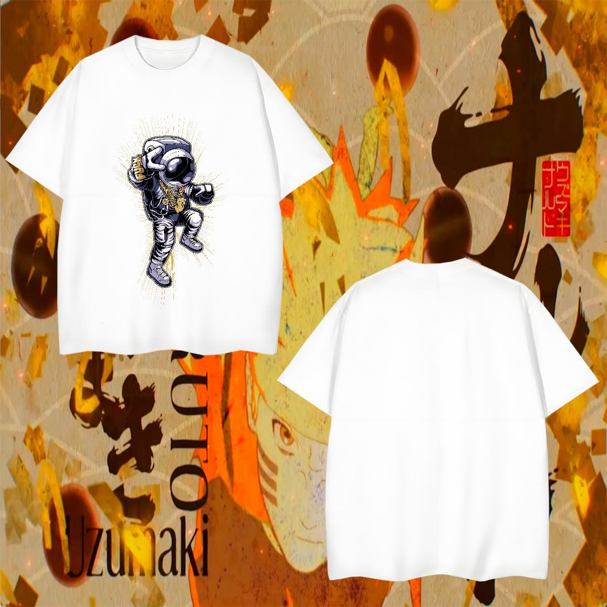 T shirt 230g Pure Cotton cosmonaut Sport Breathable Soft Custom Big Size Men Tops Tees Free Shipping Loose Wear