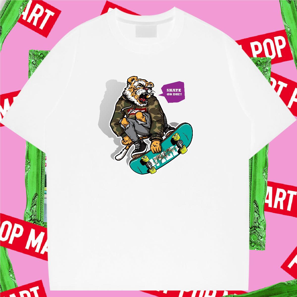 Brand T shirt Breathable Short Sleeve Women Tshirts Custom Cartoon Daily Wear 230g Cotton DIY Tee Shirt