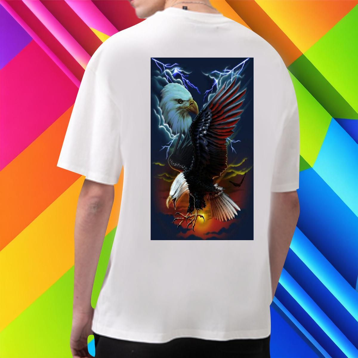Brand Men Tees 230g Pure Cotton eagle Man T Shirts Sport O Neck Short Sleeves DIY Printed 2024 Summer Tops Shirt