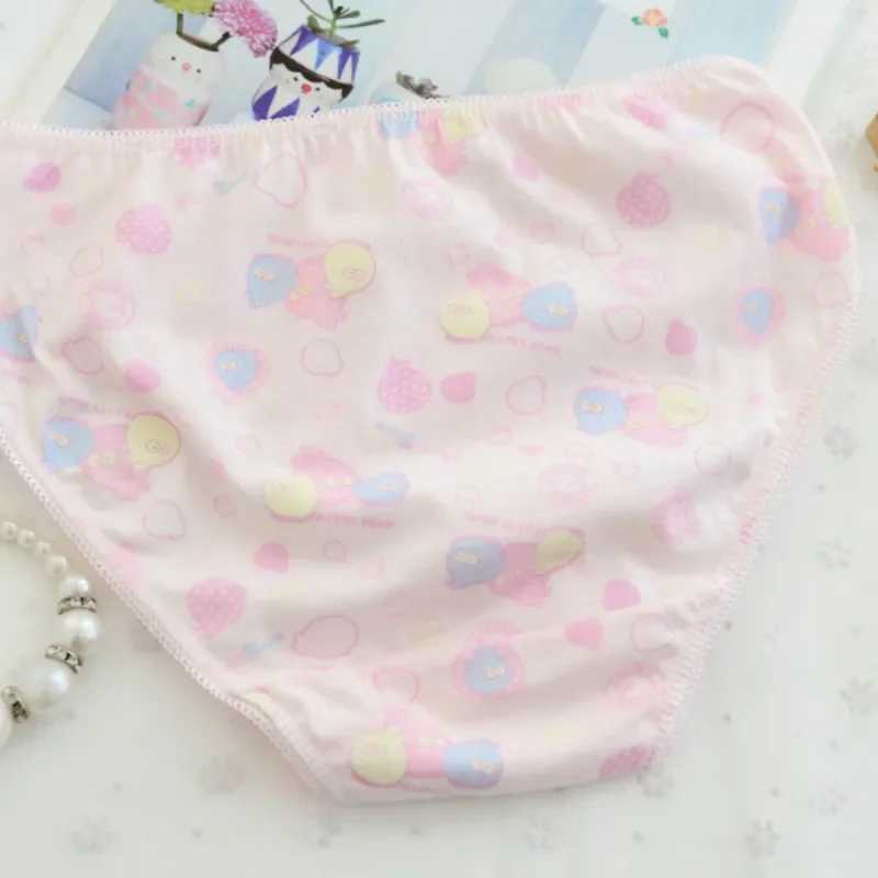 6 pieces/batch of girls underwear childrens underwear floral baby underwear 2-12 years oldW240715