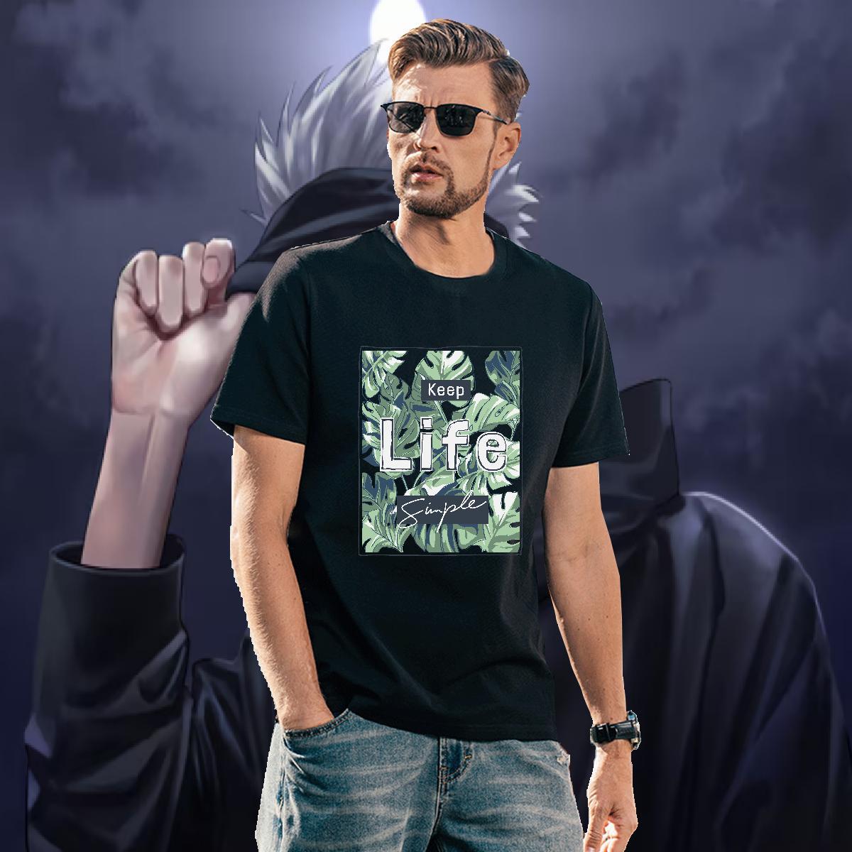 Free Shipping Man T Shirts 230g 100% Cotton tree Sport Tees Breathable Soft Classic Men Tshirts DIY Logo Oversized