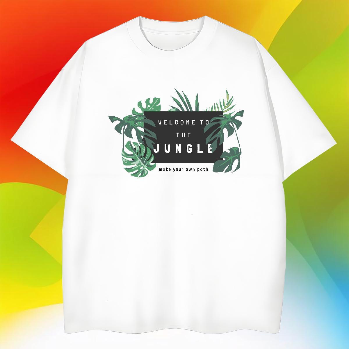 Comfortable Men Clothes T-Shirt 100% Cotton 230g High Street Hip Hop DIY Breathable Soft Free Shipping Man T Shirts Tee Shirt