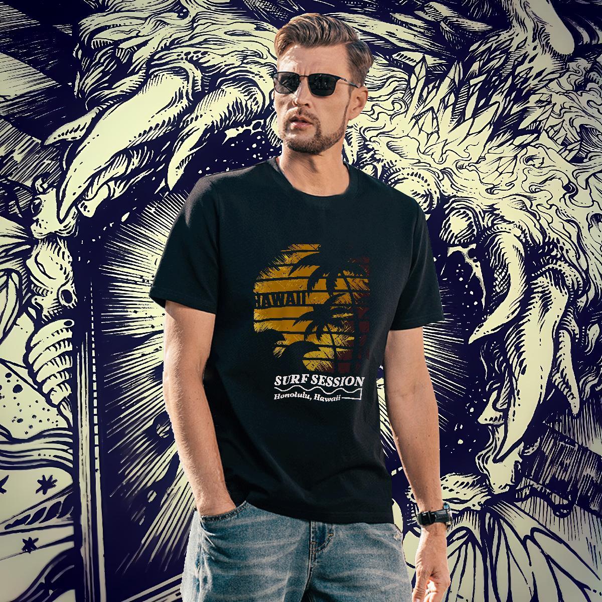 Wholesale Men Clothes T-Shirt 230g 100% Cotton Street Wear DIY Short Sleeve O-Neck DIY Customized Mens T Shirts Tops Shirt