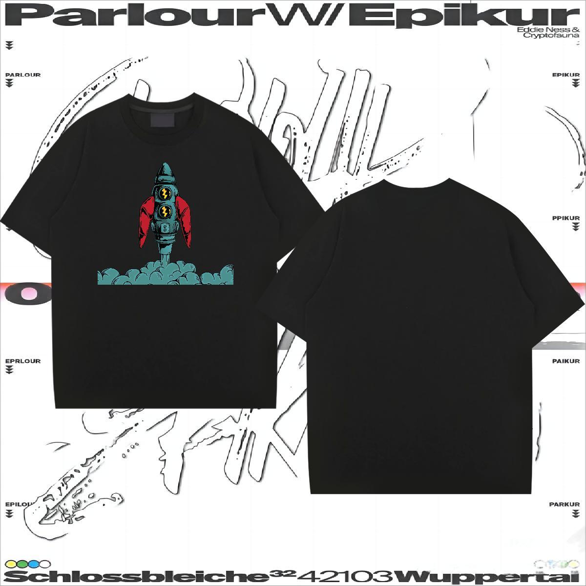 T Shirts Men 230g 100% Cotton universe Casual Beach Breathable Short Sleeve Plus Size Cartoon Men Clothes T-Shirt New Arrival Unisex Tops Tees