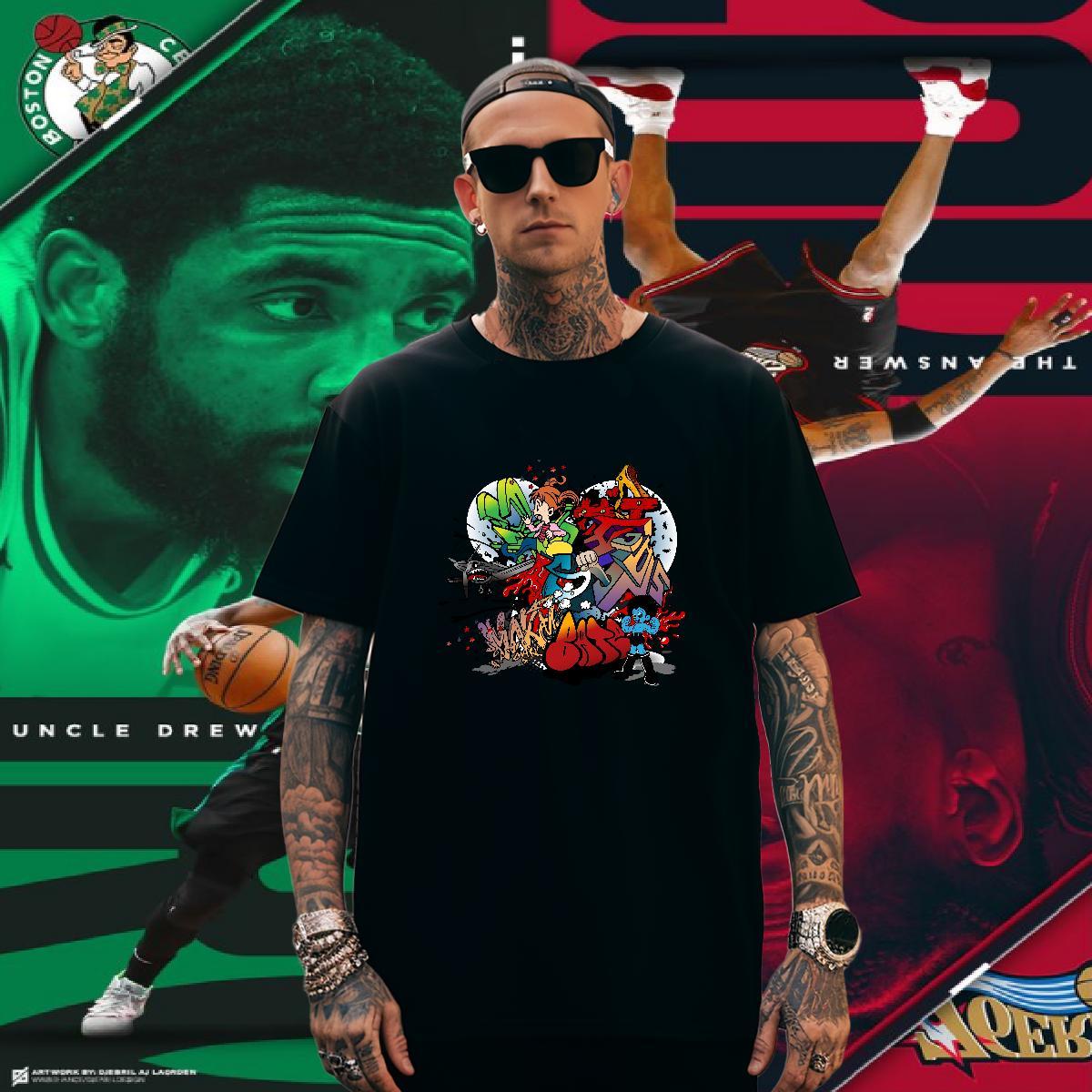 T-Shirts for Men 100% Cotton 230g Colorful Casual Crew Neck Breathable Anime Print Couples T Shirts DIY Customized Unisex Tee Shirt