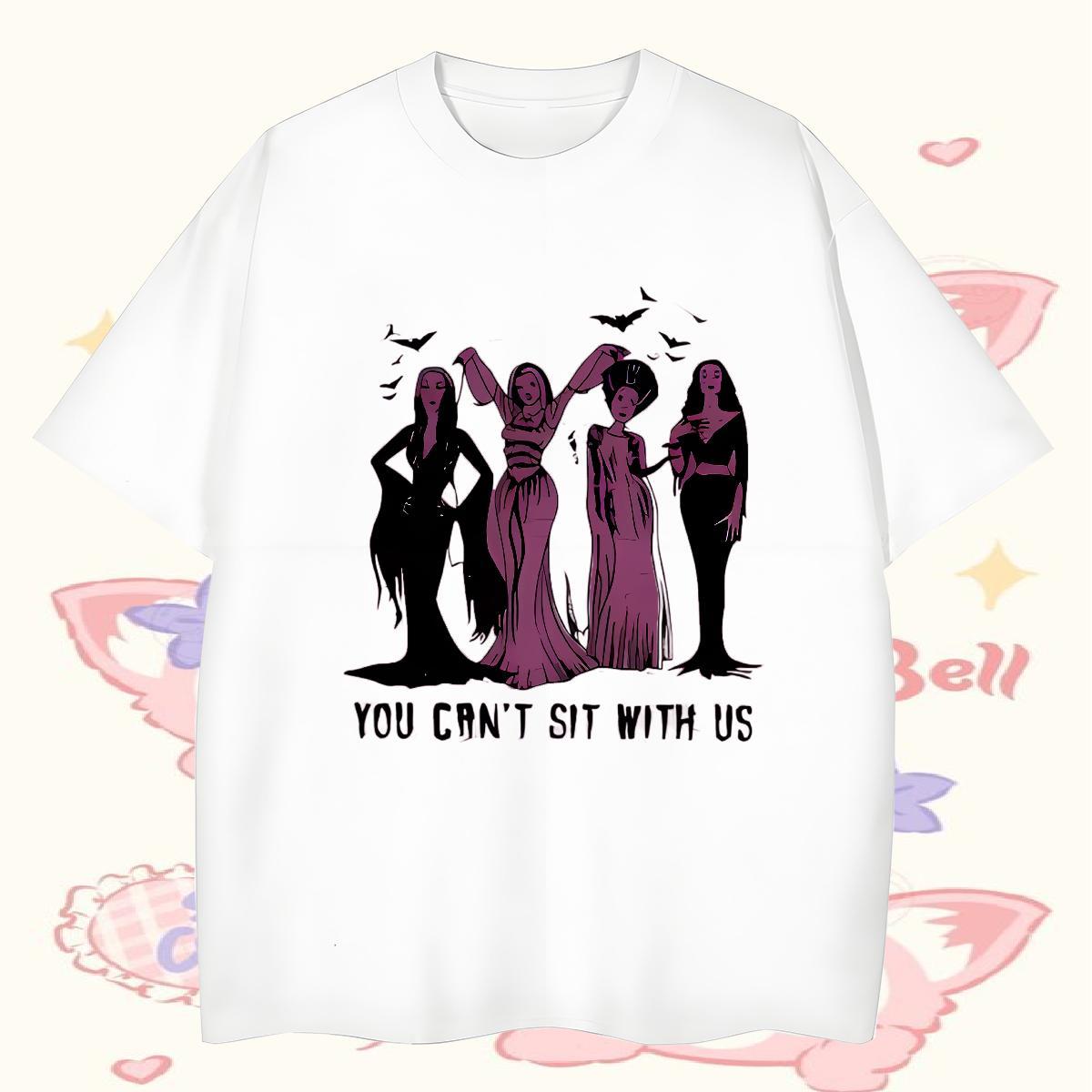 Fashion Casual T Shirts Men 100% Cotton 230g witch Casual Daily Wear Tees O-Neck Short Sleeve Designer Tshirts Graphic