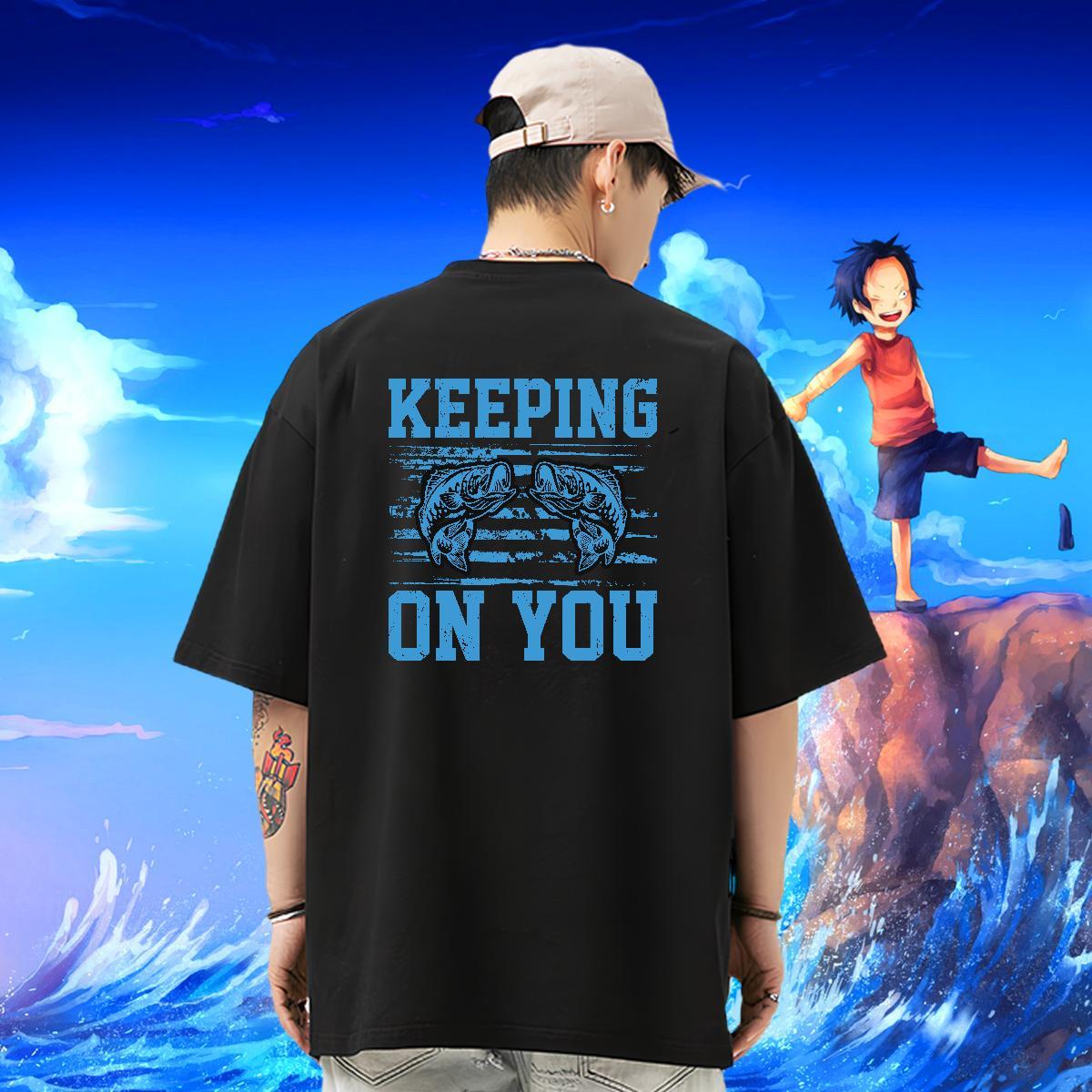 Classic T-Shirts 230g 100% Cotton Daily Wear Polos Round Neck Short Sleeve Wholesale Tshirt for Man Woman Anime Print