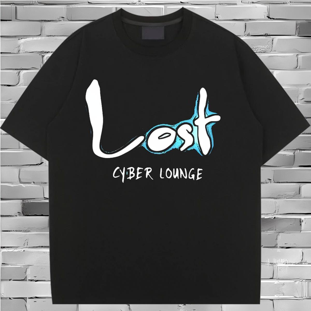 Designer Couples T Shirts 230g 100% Cotton letter Sport T-Shirts Breathable DIY Anime Wear