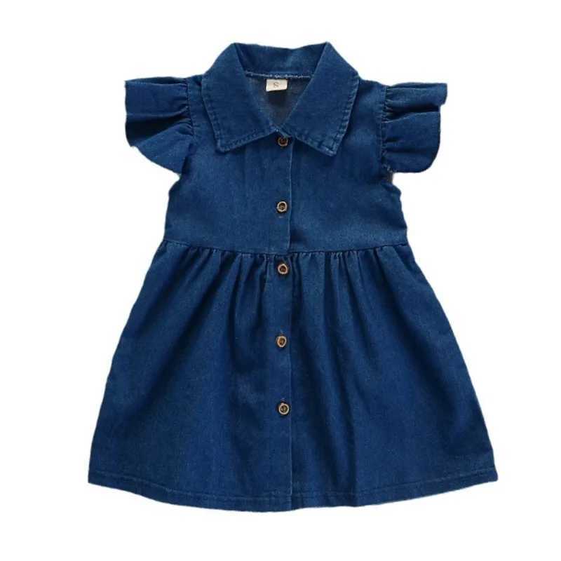 New Summer Fashion Baby Clothing Childrens Cute Short sleeved Dress Childrens Casual Clothing Childrens Clothing Baby Sports ShirtW240720
