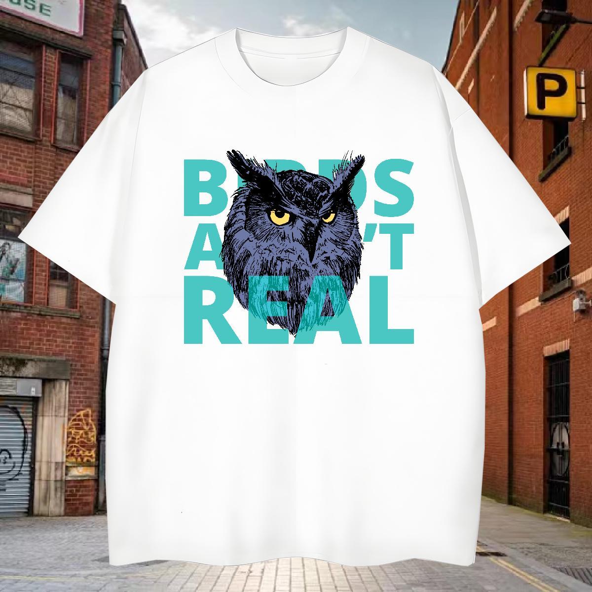 Men T Shirts 230g 100% Cotton eagle Home Outdoor Breathable Crew Neck Black Oversized Men Tshirts Classic Loose Fit Wear