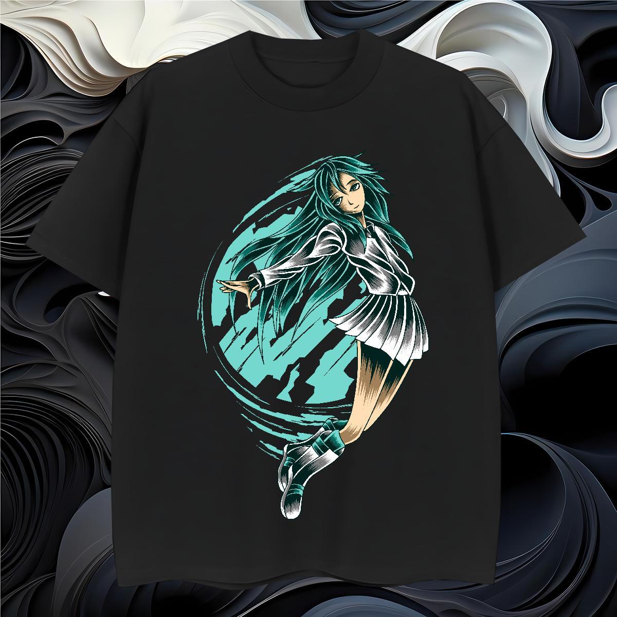 T-Shirts for Men 230g 100% Cotton portrait Sports Casual Short Sleeve Soft Custom Cartoon Couples T Shirts Factory Direct Loose Clothings