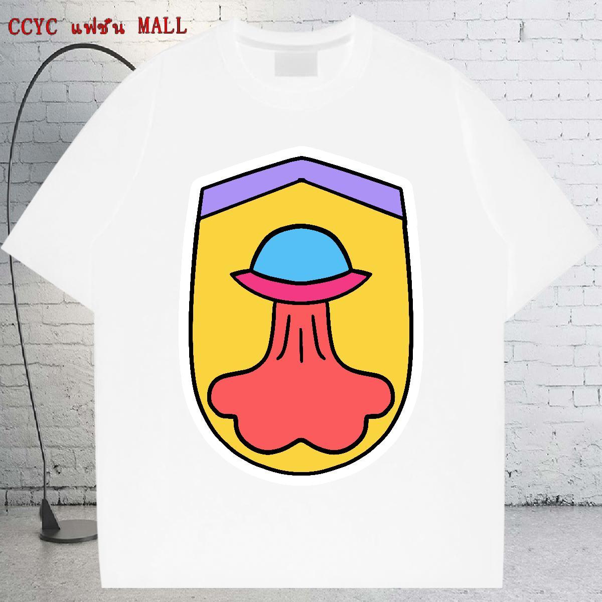 Brand Men Clothes T-Shirt 100% Cotton 230g Street ET Customized Print Breathable Fashion Casual T-Shirts Tops Shirt