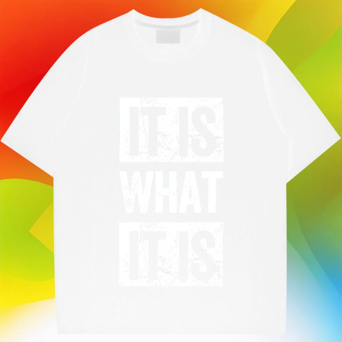 Loose Tshirt for Man Woman 230g Cotton Sports Casual letter Plus Size Cartoon O-Neck Short Sleeve Factory Direct T-Shirts Tee Shirt