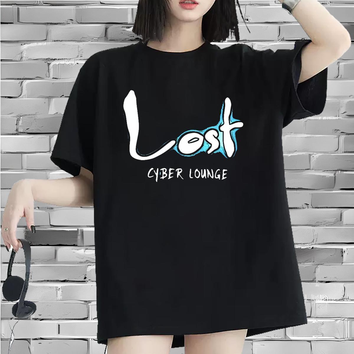 Designer Couples T Shirts 230g 100% Cotton letter Sport T-Shirts Breathable DIY Anime Wear