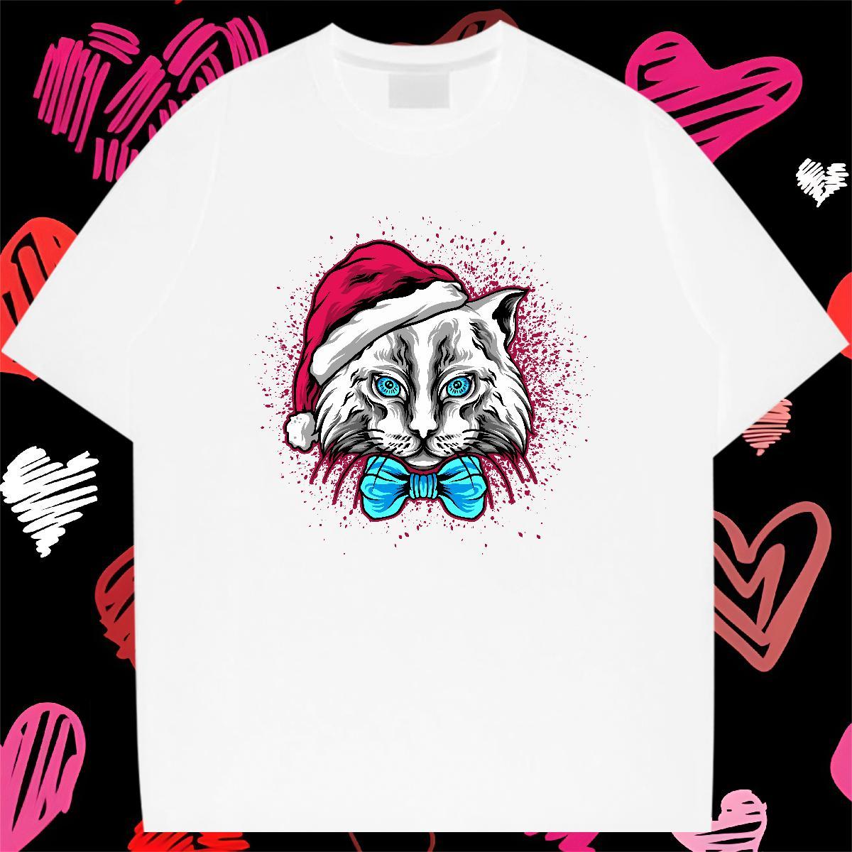 Customized Men T Shirts 230g 100% Cotton cute Summer Casual Tees Shirts Round Neck Short Sleeve Free Shipping Mens Tshirts Plus Size Cartoon