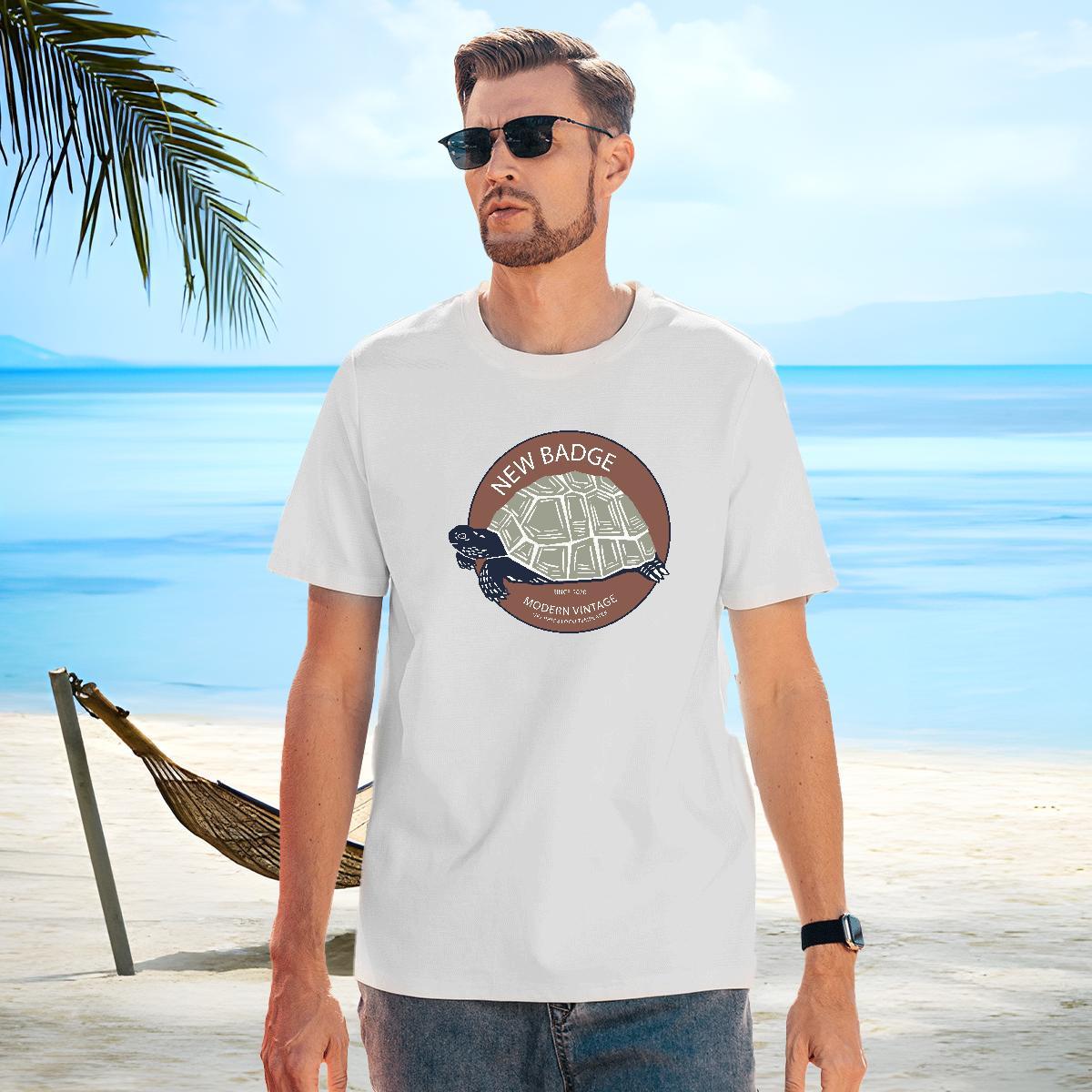 Classic Tshirt for Man Woman 230g Pure Cotton Mens T Shirts Outdoor Breathable Short Sleeve White Plus Size New Top Tees