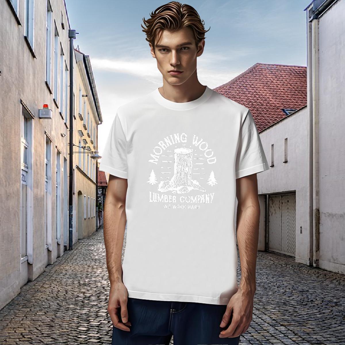 Stylist Men T Shirts 100% Cotton 230g tree Daily Wear Tops Breathable Soft TOP Quality Mens Tshirts Custom Printed