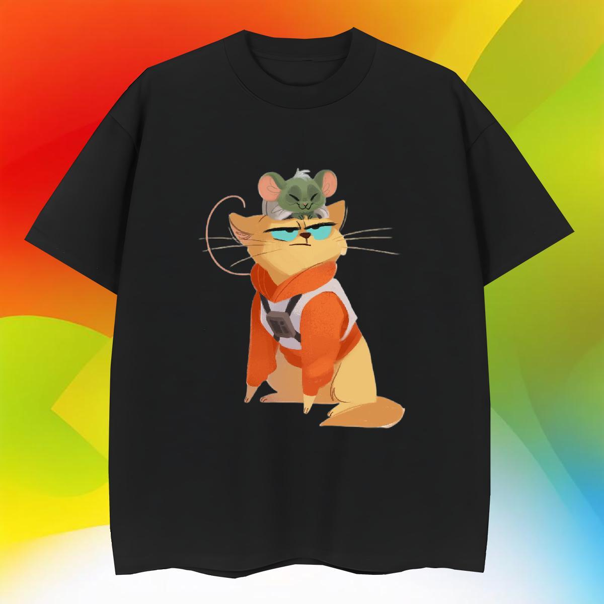 Fashion New Man T Shirts 230g 100% Cotton cat Home Outdoor Tees Shirts Breathable Short Sleeve Free Shipping Couples T Shirts Custom Cartoon