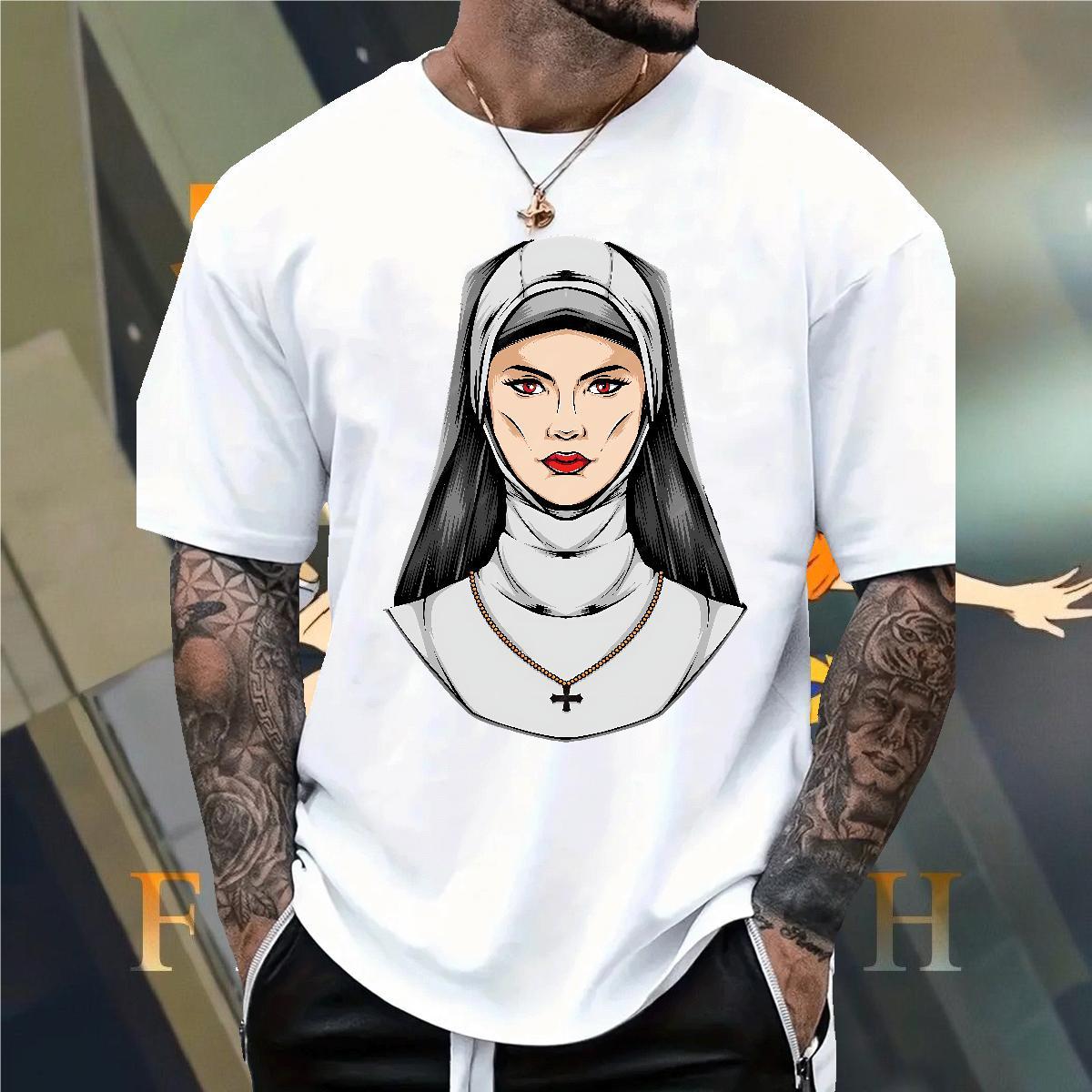 T-Shirts for Men 100% Cotton 230g nun Daily Wear Crew Neck Breathable Black White Mens Tshirts DIY Customized Brand Tops