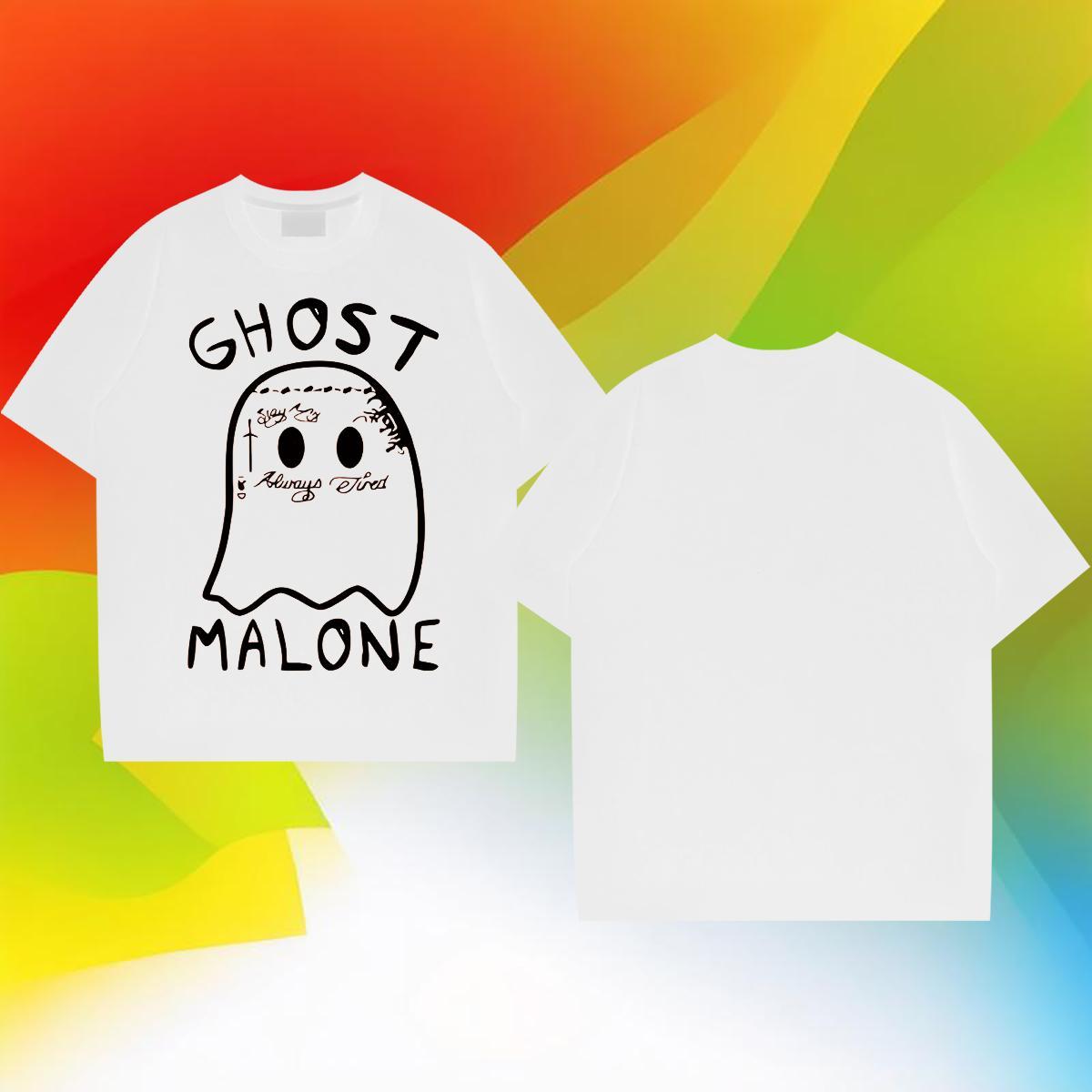 Custom Men T Shirts 230g Cotton halloween Home Outdoor Tops Breathable Short Sleeve High Quality Men Tees Floral Print