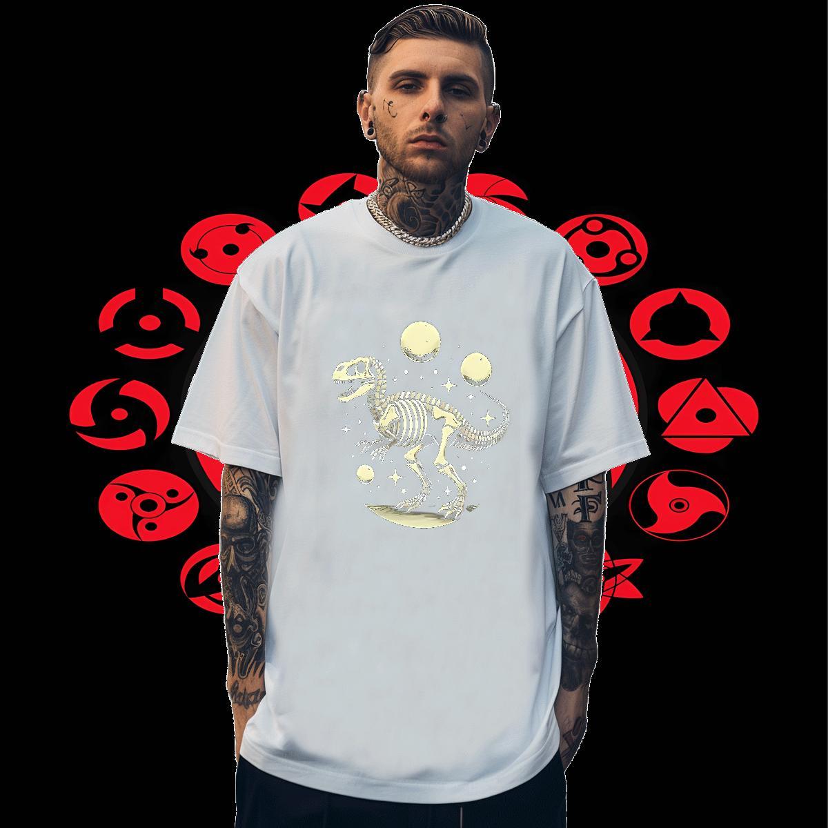 Loose Fit Couples T Shirts 230g Pure Cotton Summer Casual halloween Custom Print Oversized Short Sleeve O-Neck DIY Customized T-Shirts for Men Polos