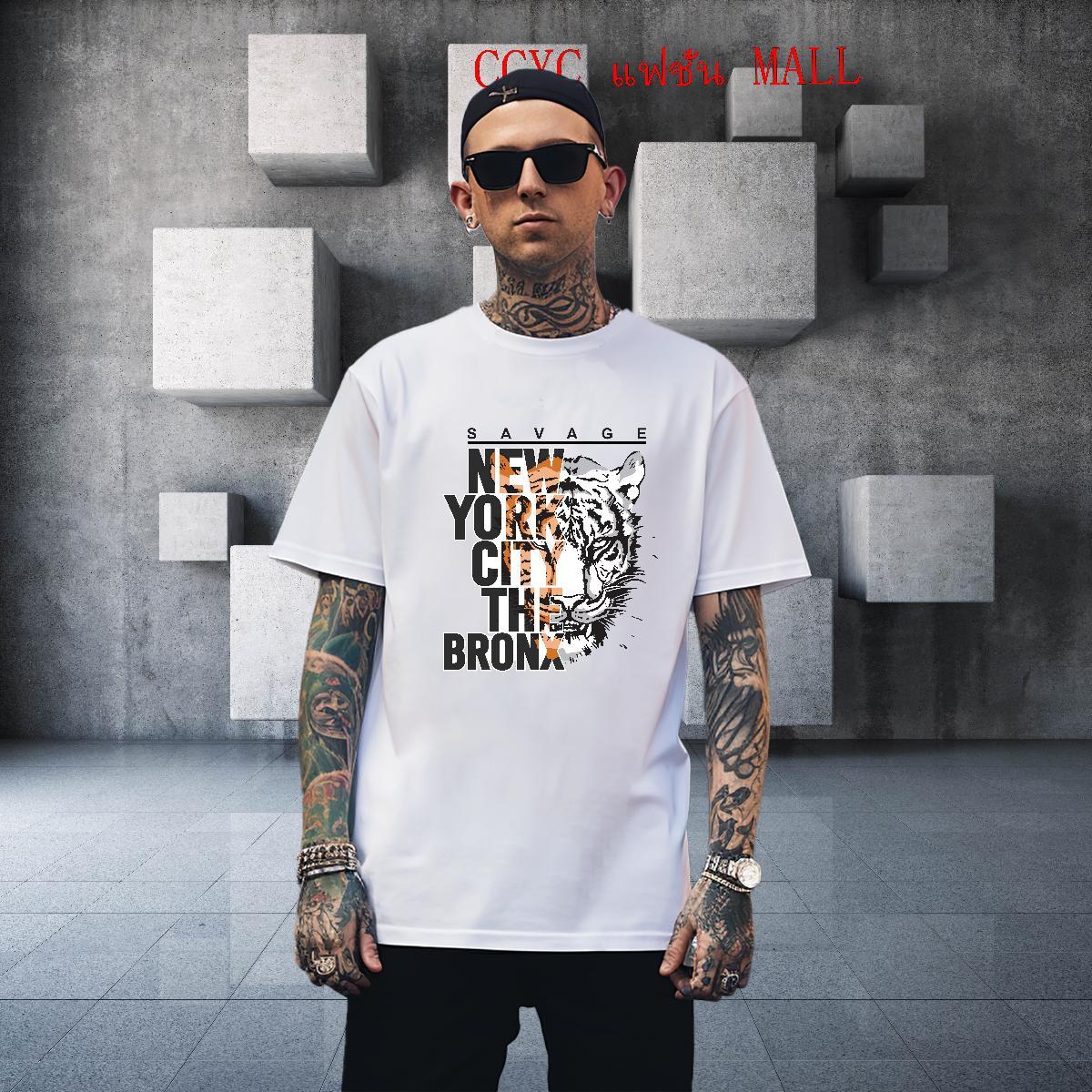 Popular Men Tops Tees 230g Cotton Mens T Shirts Daily Outfit O Neck Short Sleeves Cartoon Printing L-4XL Stylist Polos