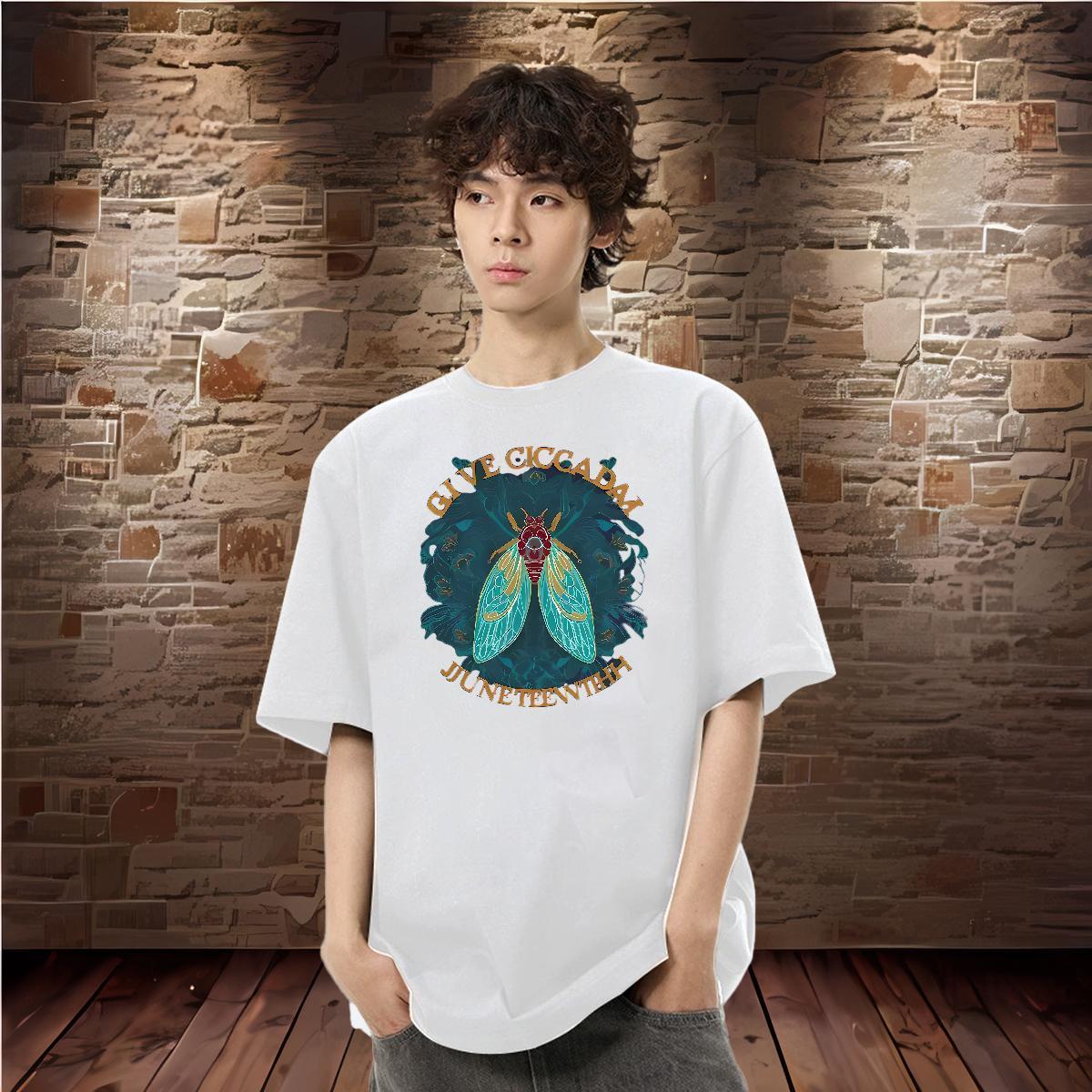 2024 Designer Mens T Shirts 100% Cotton 230g Butterfly Home Outdoor Tee Shirt Breathable Short Sleeve Classic Couples T Shirts White Plus Size