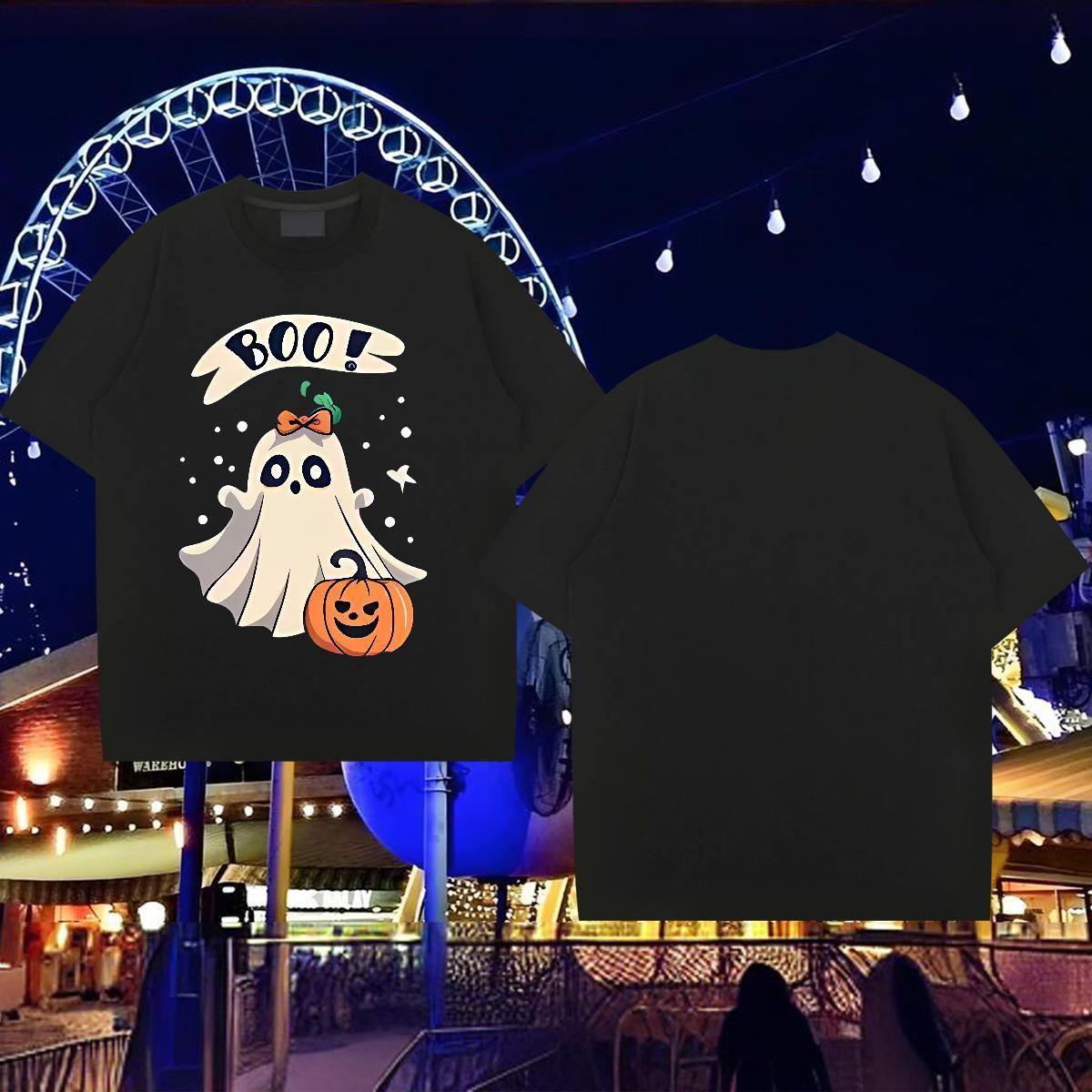 New Arrival Mens T Shirts 230g Pure Cotton halloween Hip Hop Tees O-Neck Short Sleeve Comfortable Men Clothes T-Shirt Plus Size Custom