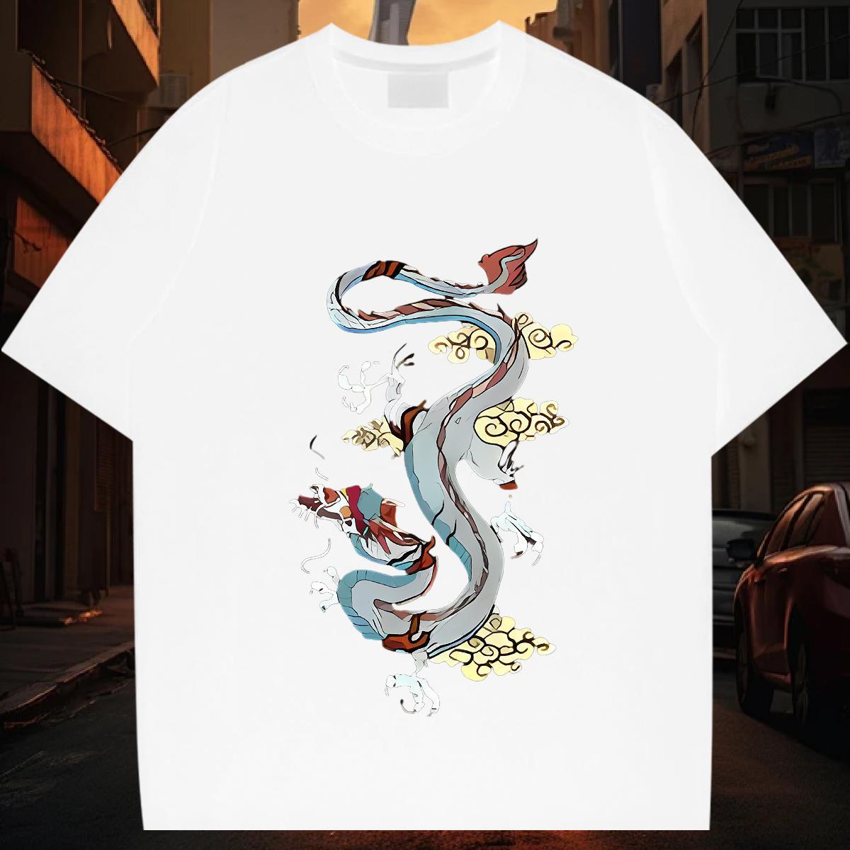 Men T Shirts 230g Pure Cotton Street Wear Round Neck Short Sleeve Graphic Tshirt for Man Woman Free Shipping High Quality Tees Shirts