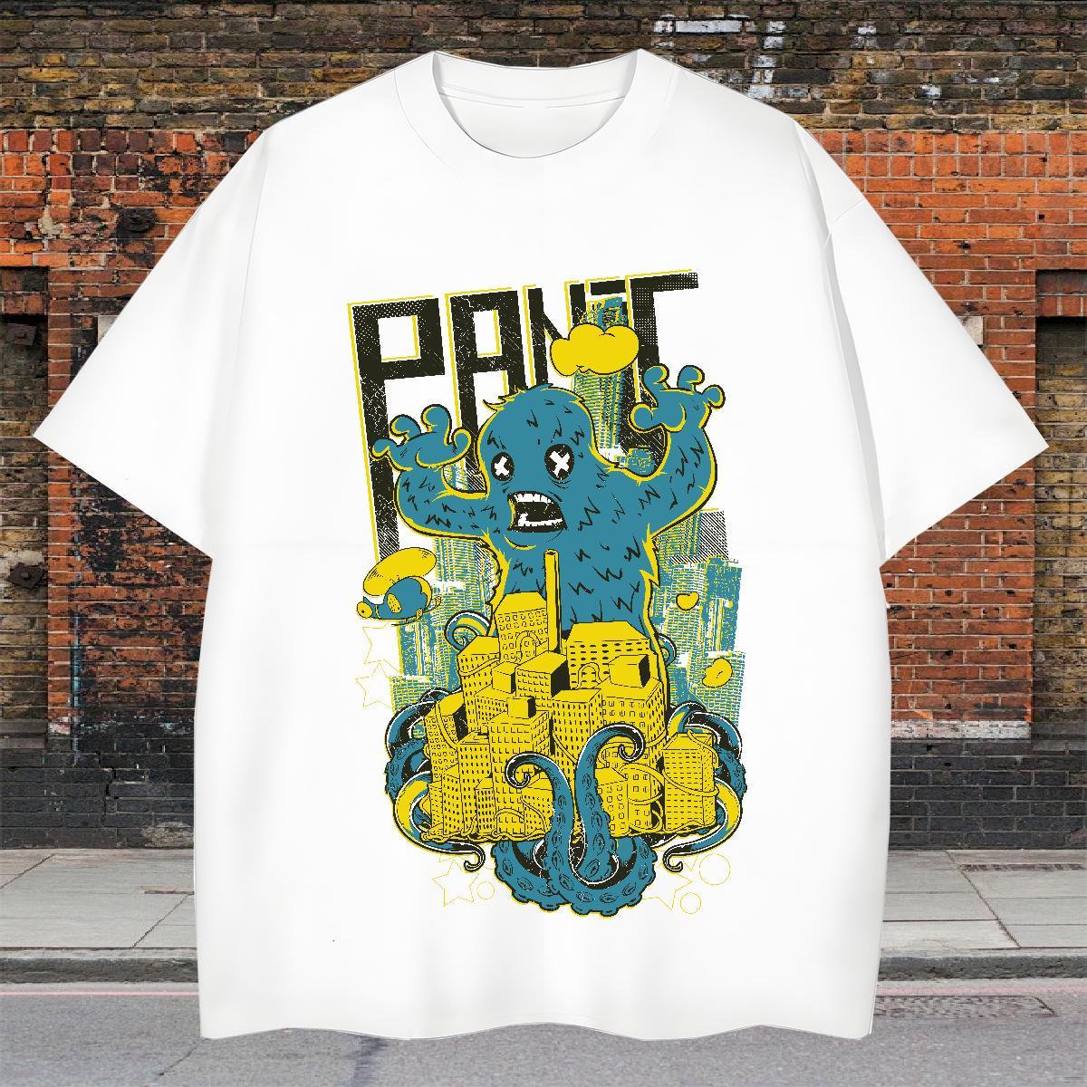 Free Shipping Tshirts 230g Cotton Casual ET Customized Breathable Crew Neck Designer Man T Shirts Clothes