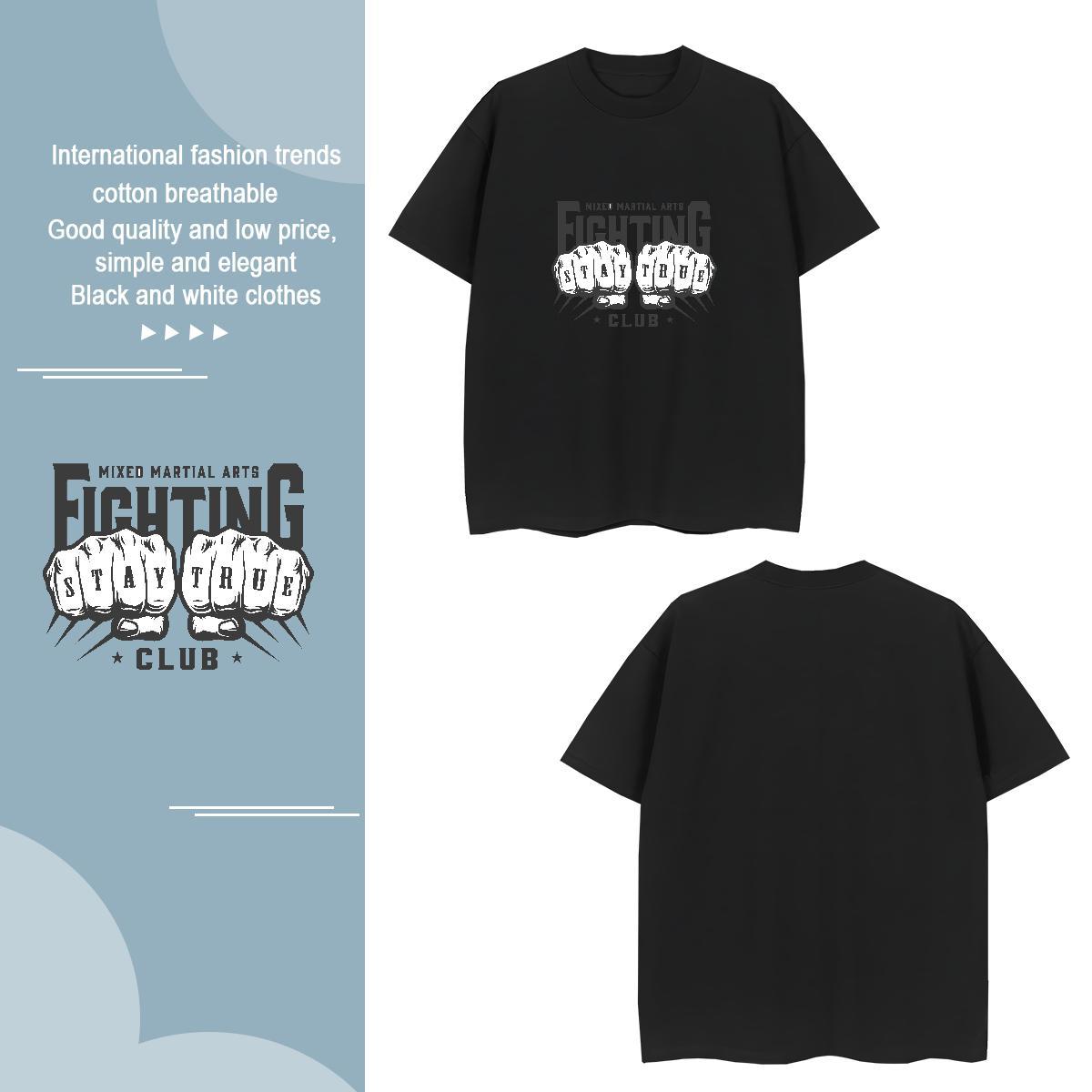 T shirt 230g 100% Cotton hands Hip Hop Breathable Graphic Men Tees New Arrival TOP Quality Tops