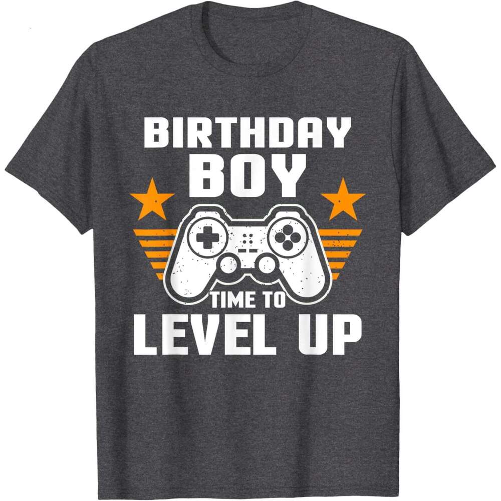 25ss T shirt Mens Mens Birthday Boy Gamer Computer Video Game Suprise Ideas T-Shirt shirts tshirt graphic tee Casual tops summer clothes Short sleeve 