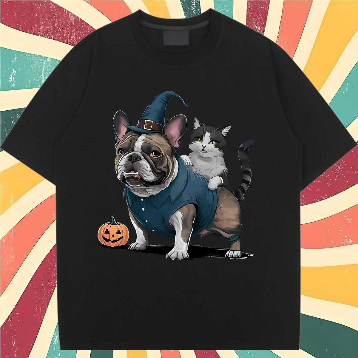 Free Shipping Womens T Shirts Short sleeve Soft Tshirt for Man Woman Custom Printing animals Street Casual 230g Cotton 2024 Designer Tops Tees