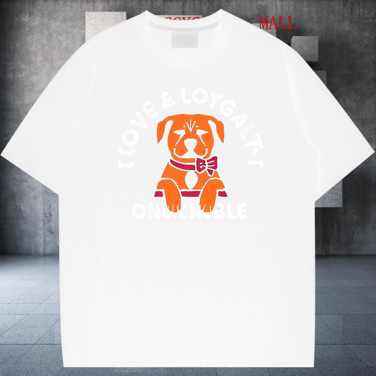 Cool Design Tshirt for Man Woman 230g Cotton Casual Beach dog Oversized 4XL Round Neck Short Sleeve Classic Casual T-Shirts for Men Tops