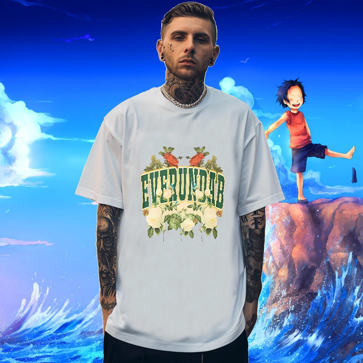 Cool Design Tshirt for Man Woman 230g Cotton Home Outdoor letter Asian Size Breathable 2024 Summer T Shirts Men Clothes