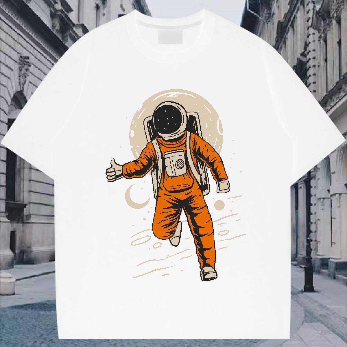T-Shirts 230g 100% Cotton universe Street Breathable Soft Anime Tshirts 2024 Summer Free Shipping Tees Shirts