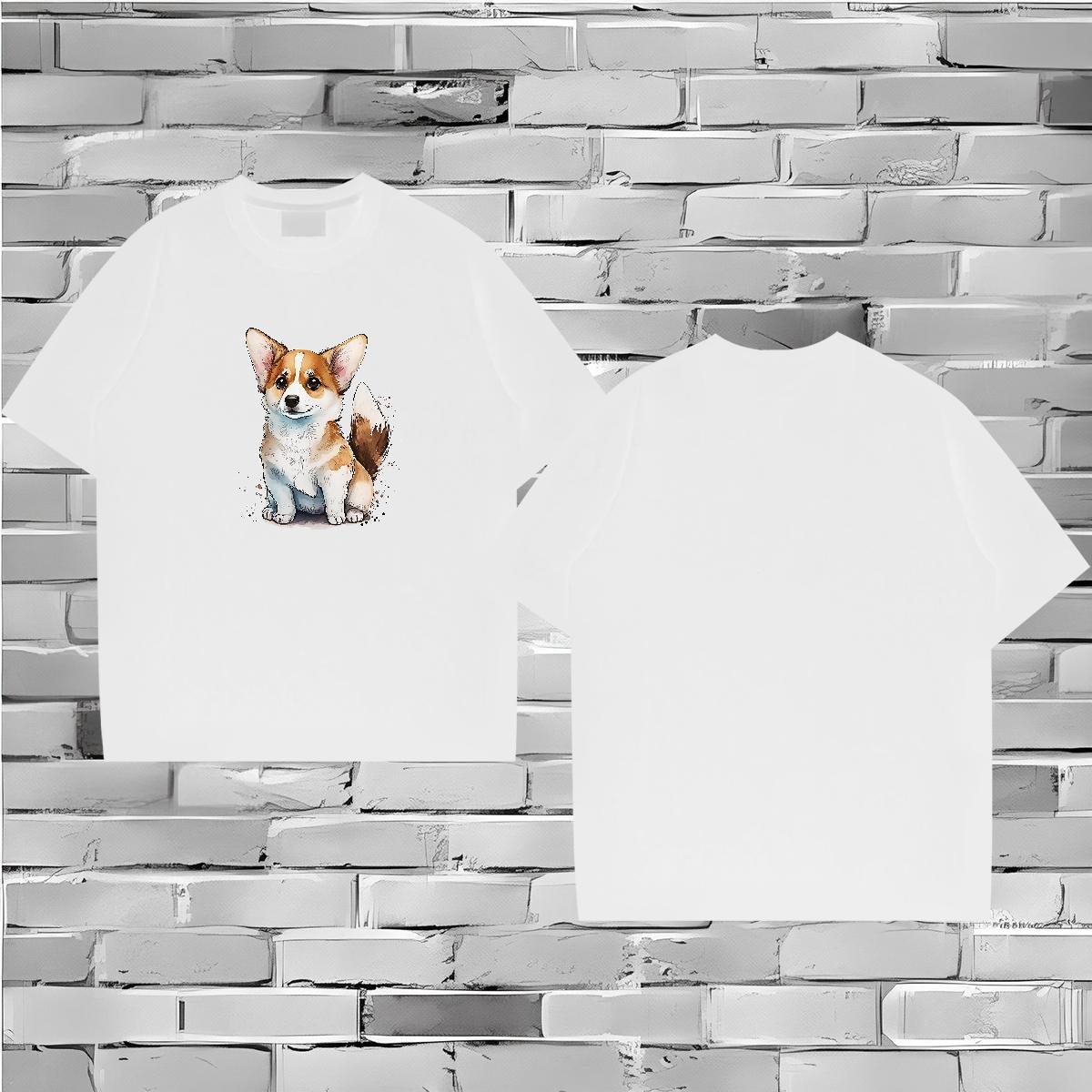 Brand Mens T Shirts 230g Cotton Street Wear Tees Shirts Breathable Crew Neck High Quality Men Tees DIY Printed