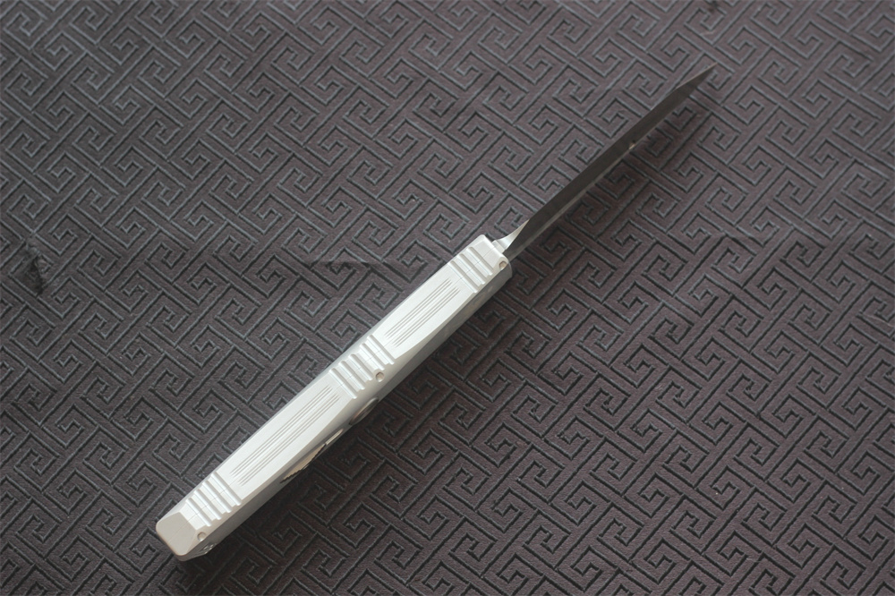 VESPA CT2 7075 Aluminum handle Blade S35VN Stone wash /sanding,Outdoor knives