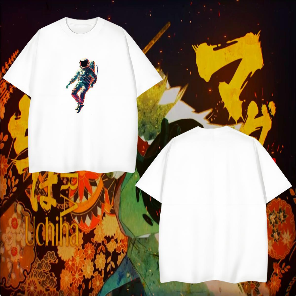 T Shirt For Man 230g Pure Cotton universe Sports Casual Breathable Crew Neck Customized Couples T Shirts Designer Popular Tops Shirt