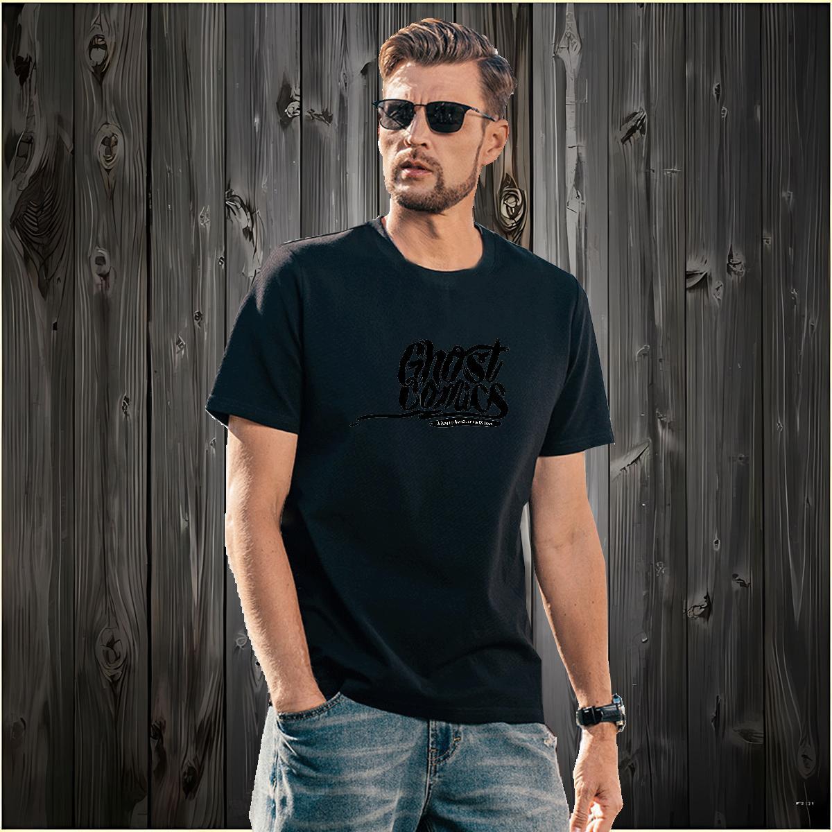 Fashion New Mens T Shirts 100% Cotton 230g halloween Street Casual Clothes Breathable Crew Neck Loose Men Tops Tees Custom Printed