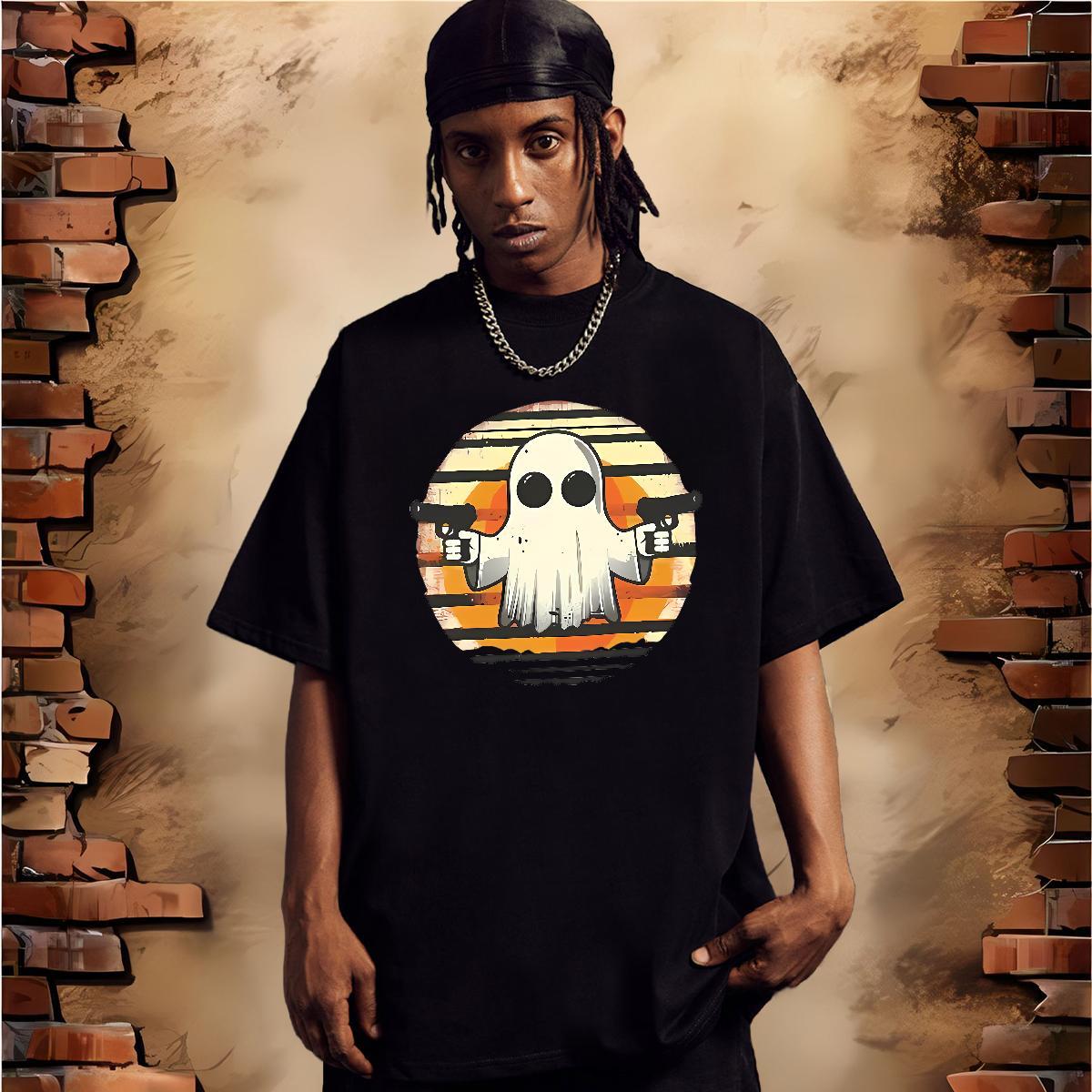 Fashion Designer Mens T Shirts 100% Cotton 230g little monsters Daily Outfit Clothes Crew Neck Breathable Loose Fit Mens Tshirts Cartoon Printing L-4X