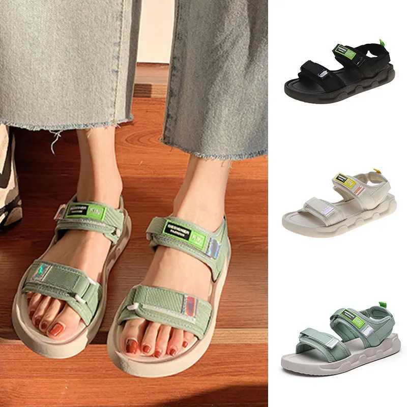High Quality New Womens Sandals Fashion Thick Sold Non Slip Comfortable Outer Wear Seaside Sandalias for Summer Strap Beach T241227